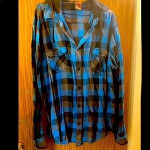Tony Hawk hooded flannel